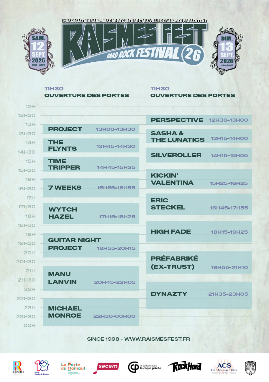 Final Running Order